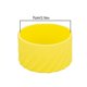 thumbnail image 3 of 6PCS Multipurpose Silicone Cup Protector Heat Resistant Water Bottle Cover Dishwasher Safe Drinkware Protective Sleeve yellow, 3 of 4
