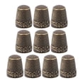 thumbnail image 1 of KAKOWELY Pointes de Bout de Doigt 10 Pcs Pointes de Quilting de Rechange Outil de Couture Diy Pointes Fournitures de Couture Protecteurs de Bout de Doigt Pointes de Couture Embossées, 1 of 5