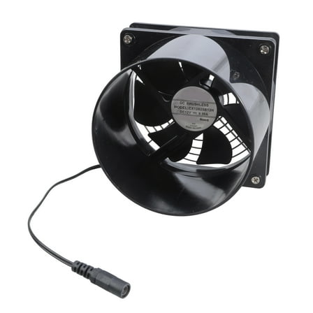 12V Solar Ventilation Fan with Panel Exhaust Fan for Attics Greenhouses Offering Effective Cooling Performances