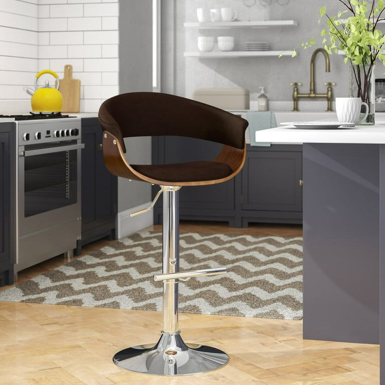 Colby swivel adjustable height outlet bar stool