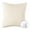 Off White, variant on Phantoscope Velvet Series Pom Pom Square Decorative Throw Pillow, 20" x 20", Off White, 1 Pack