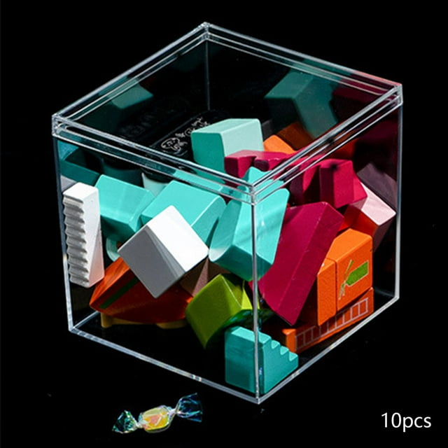 Estuche de exposición Hugo 10 Uds organizador acrílico 55x55x55 cm