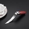 thumbnail image 4 of Xuewenshw Stainless Steel Coconut Kni Fe Coconut Meat Digging Kni Fe Cr Escent Shaped Meat Extractor Coconut Meat Separation And Cutting Pointed Wooden Handle Coconut Machine Home And Kitchen Items, 4 of 8