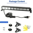 thumbnail image 3 of DYstyle 9 LED Black Light 36W LED UV Bar Glow in the Dark Party Supplies for Christmas Halloween Blacklight Party Birthday Wedding Stage Lighting, 3 of 7