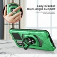 thumbnail image 2 of ThousandGear Compatible for Nokia G310 5G Case, with Tempered Glass Screen Protector, Metal Ring Magnetic Support Kickstand Heavy Duty Protection Phone Case (Green), 2 of 5