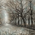 thumbnail image 2 of Masterpiece Art Gallery Momentary Quiet Platinum Park Trees by Frank Parson Canvas Art Print 22" x 28", 2 of 2