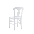 thumbnail image 6 of Linon Vance Wood Commercial Grade Set of Two Dining Chairs in White, 6 of 12