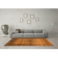 thumbnail image 3 of Ahgly Company Indoor Rectangle Abstract Orange Modern Area Rugs, 4' x 6', 3 of 4