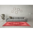 thumbnail image 3 of Ahgly Company Indoor Rectangle Medallion Red Traditional Area Rugs, 6' x 9', 3 of 4