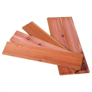 Homode Cedar Blocks and Cedar Closet Liner Planks, Tongue and Groove, 100%  Aromatic Red Ceder Wood for Closets and Drawers