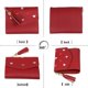 thumbnail image 4 of Guardurnaity Cartera de para mujer con borla, exquisita artesanía, cartera de mano multiespacio, resistente al desgaste y práctica. Carteras Rojo, 4 of 6