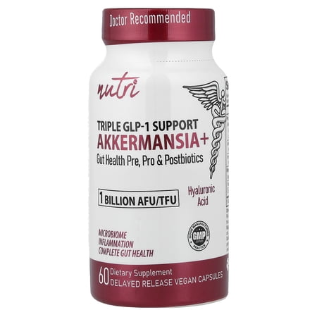 Nutri Akkermansia+, 60 Delayed Release Vegan Capsules