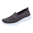 thumbnail image 3 of YLYL Loafers for Women Slip on Walking Shoes Knit Dressy Comfortable Business Casual Work Flats, 3 of 9
