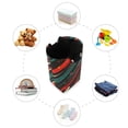 thumbnail image 7 of Yayeee Freestanding Laundry Hamper with Handle Collapsible Large Storage Basket for Clothes, Green Stars Abstract, 7 of 7