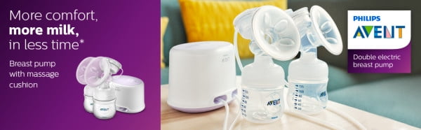 philips avent comfort double electric