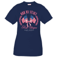 thumbnail image 3 of Simply Southern USA Stars Stripes & Sparkle T-Shirt, 3 of 5