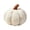 Style1, variant on Cream PUMPKIN PLUSH Halloween Decorations, Soft Ribbed Stuffed Pumpkin Pillow with Brown Stem for Fall Home Decor, Thanksgiving Table Centerpiece, Shelf and Seasonal Gifts