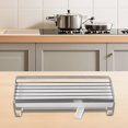 thumbnail image 3 of Stainless Steel Sponge Holder Sink Drain Rack with Drain Tray Kitchen Storage, 3 of 11