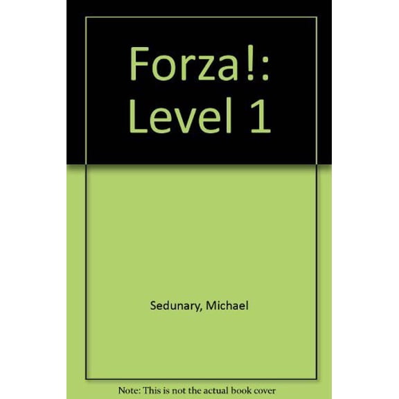 Pre-Owned Forza! : Level 1 (Hardcover) 0821922254 9780821922255
