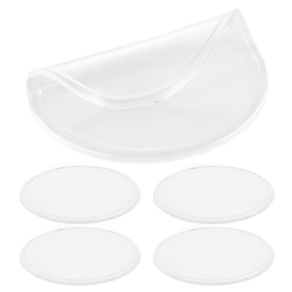 5 almohadillas para pestañas, bandejas de silicona para extensiones de pestañas, paletas para pestañas.