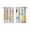 B, variant on 2D Print Kitchen Short Curtain, Washable Decorative Half Window Curtain, Waterproof Light Filtering for Home Cafe Style(A)
