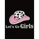 thumbnail image 2 of Cowgirl Hat & Slogan Print Casual T-Shirt for Women, Polyester with Spandex Blend, Crew Neck, Medium Stretch, Short Sleeve - Versatile All-Season Top, 2 of 8