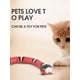 thumbnail image 2 of Juicio Toy Cat Toys Smart Sensing Interactive USB Teaser Play, 2 of 9