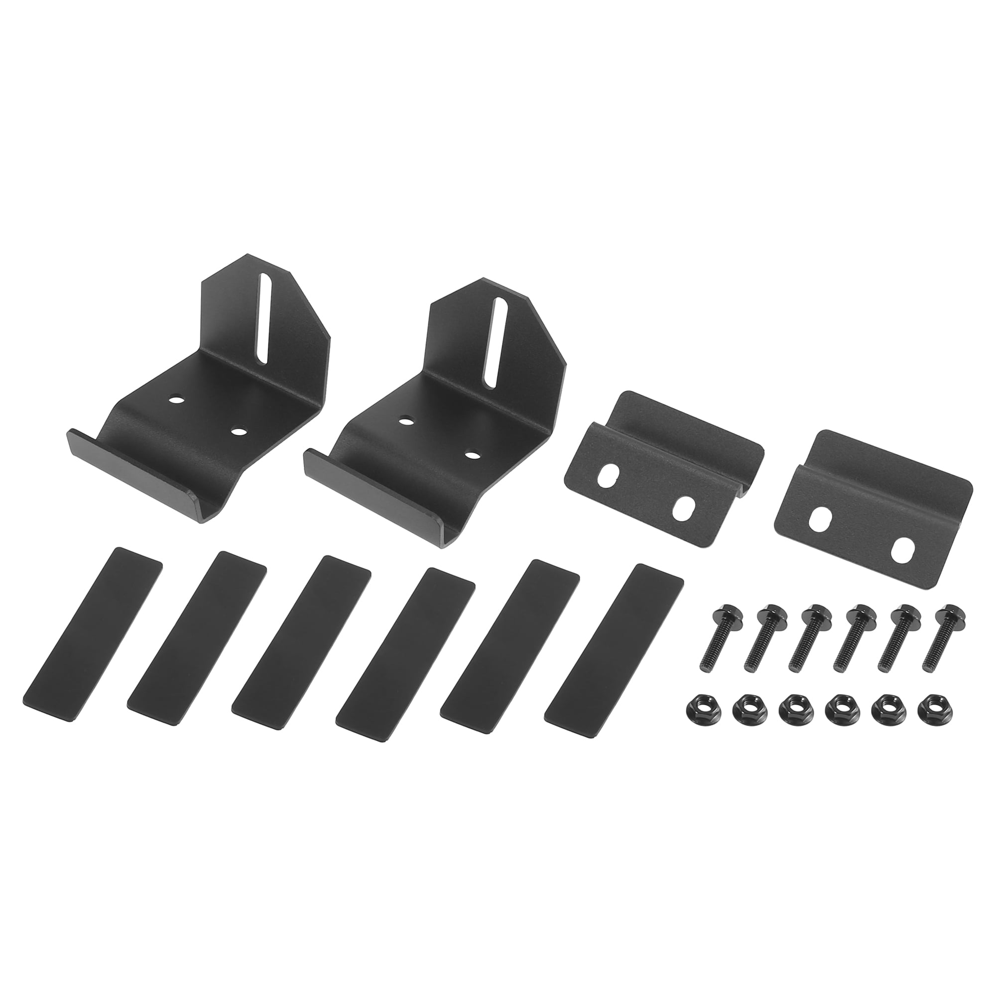 X AUTOHAUX 1 Set LED Light Bar Mounting Brackets Adapter Side Brackets Front Bumper Fog Lights for Polaris for Ranger 2013-2019 X AUTOHAUX 1 Set LED Light Bar Mounting Brackets Adapter Side Brackets Front Bumper Fog Lights for Polaris for Ranger 2013-2019