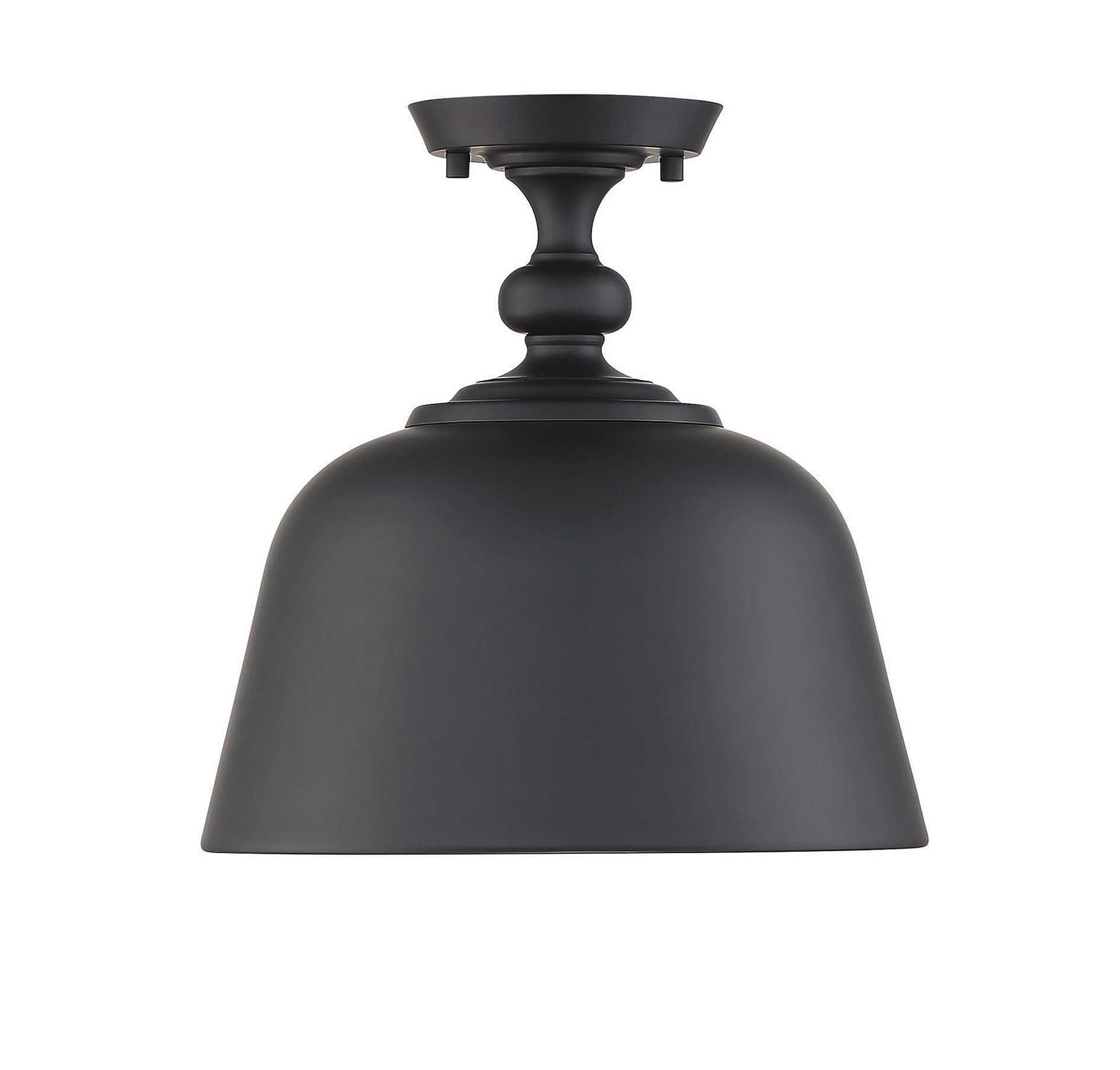 Berg 1-Light Ceiling Light in Matte Black