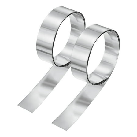 Uxcell 2-Pack Aluminum Flashing, 3.3ft x 0.8" x 0.004" Aluminum Flashing Roll, Roofing Aluminum Metal Strip Sheet Roll