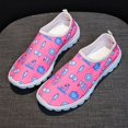 thumbnail image 3 of Rimocy - Zapatos de enfermera para mujer, zapatillas transpirables con estampado para mujer, zapatillas ligeras antideslizantes sin cordones, zapatillas deportivas informales de suela suave para mujer, 3 of 5