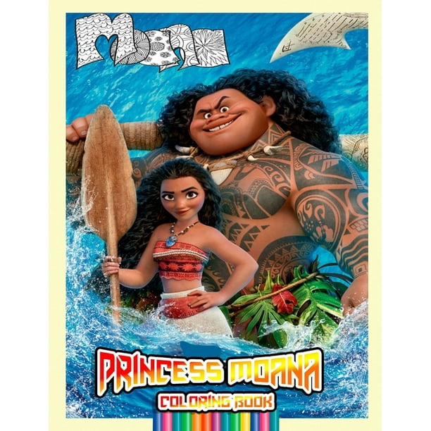 56 Collections Coloring Pages Princess Moana Best