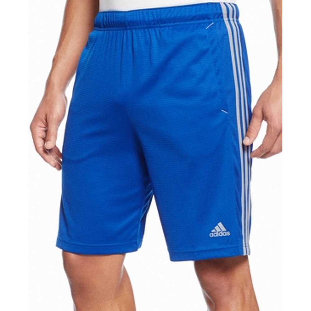 Adidas Mens Three Stripe Climalite Basketball Shorts XLT