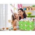 thumbnail image 4 of MYFLOCY Rectangle Empty Easter Baskets Boy Large Toy Storage Bin Girls collapsible Hamper Waterproof Canvas Box Kid Gifts Spring Decor, 4 of 7