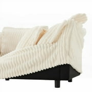 Slipcovered U Shape Sectional Sofa - Lux Comfort, Modular Design