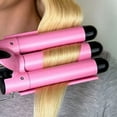 thumbnail image 4 of Babe Waves Hair Curling Wand | 3 Barrel Hair Waver | Trademark Beauty Ceramic, 4 of 6