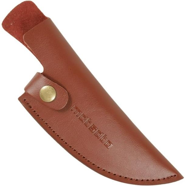 Matsato / Funda de Cuero de Primera para Cuchillo de Chef Japonés Original, Soporte para Cuchillos de Cocina