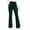 Green, variant on Yerovir Womens Fleece Lined Pants Thermal Straight Leg Yoga Pant High Waisted Stretchy Lounge Trousers for Work or Casual(Red,X-Large)