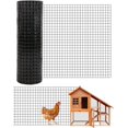 thumbnail image 1 of 48 In x100 Ft 1/2 In Hardware Cloth 19GA Galvanized Welded Wire Mesh for Chicken Coop Rabbit Fencing Garden Protection Poultry Netting Durable Outdoor Roll Black, 1 of 8