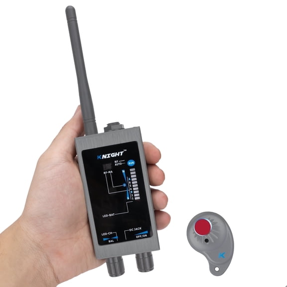 Knight Anti Spy Detector, Detector De Camaras Y Microfonos Ocultos, Hidden Camera Detector, RF Detector, Camera and Bug Detector