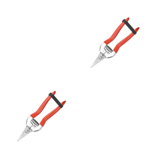 relayinert Easy-to- Pruning Shears For Home Gardening - Lightweight And Durable High-quality Materials Easy To Use Garden Scissors small size 2Set