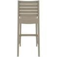 thumbnail image 5 of Home Square 29.5" Outdoor Bar Stool in Taupe - Set of 2, 5 of 9
