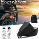thumbnail image 3 of Cubierta de motocicleta a medida Unique Bargains 210D-PU negra para Honda Super Cub 110 2017-2023, cubierta impermeable para motocicleta al aire libre, 3 of 7