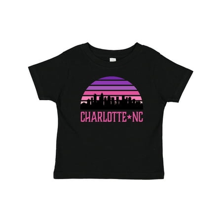 

Inktastic Charlotte North Carolina Gifts Skyline Gift Baby Girl T-Shirt