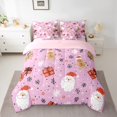 thumbnail image 2 of Castle Fairy Children Santa Claus 7-Piece Twin Bedding Sets,Gingerbread Man Bedding Comforter Set,Merry Christmas Breathable Sheet Sets,Ultra Soft Home Decor, 2 of 8