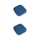 thumbnail image 1 of Yuarrent Cojines De Silla De Poliéster Con Algodón De Memoria Para Una Experiencia De Sentado Mejorada Cojín De Asiento De Apoyo blue-B azul-B 40*40cm 2Conjunto, 1 of 6