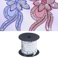 thumbnail image 2 of Paillette Sequins Trim Silver Flat Sequins Pvc 1Set For Diy Attire Decoration, 2 of 8