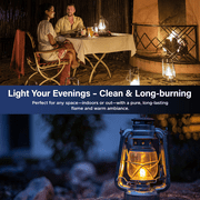 Firefly Fuel Clean Lamp Oil - Smokeless, Odorless, Eco-Friendly - 1 Gallon, Clear