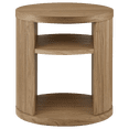 thumbnail image 2 of Bouclair Side Table Oak Finish, 2 of 4