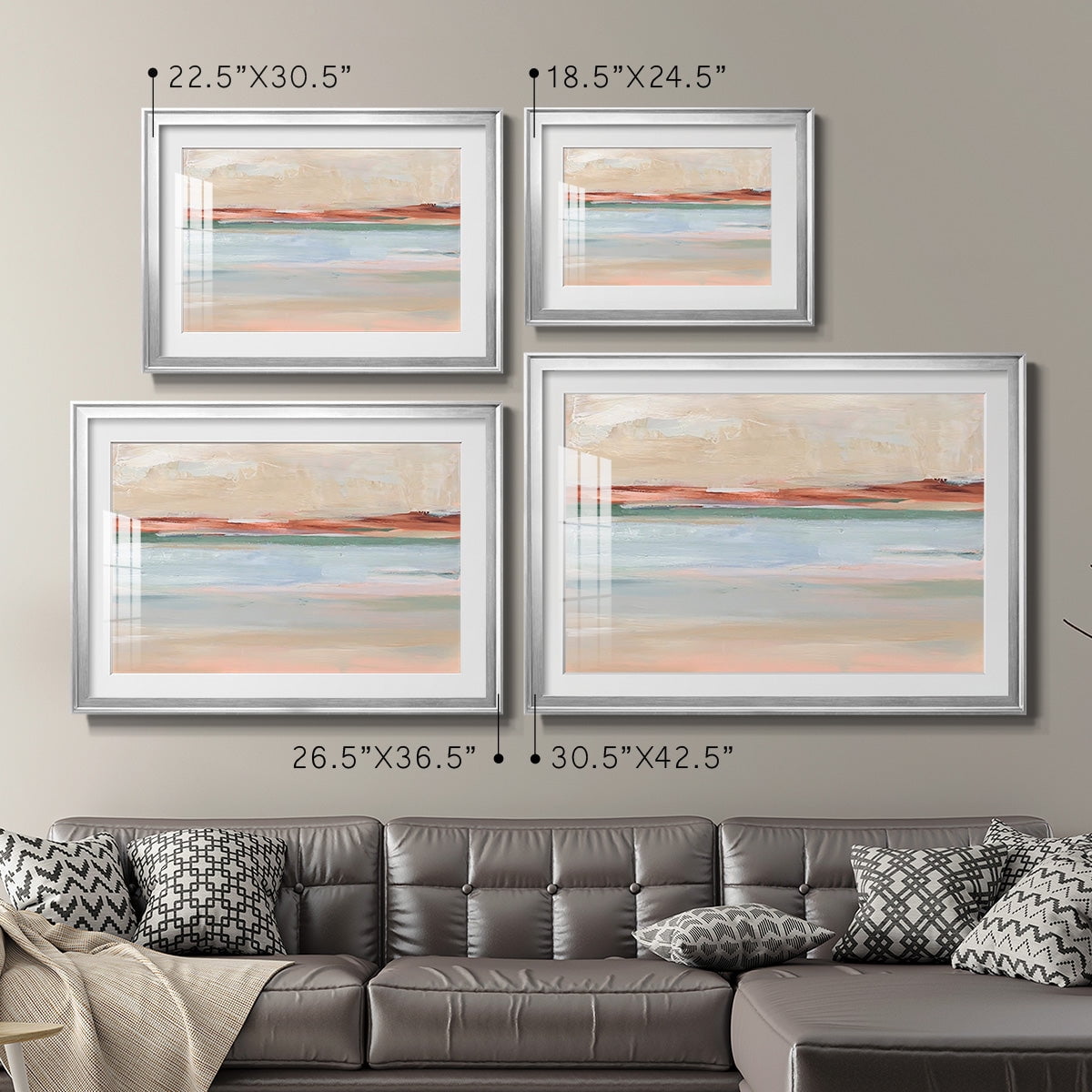 Sienna Horizon II Premium Framed Print - Ready to Hang